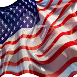 usa flag transparent
