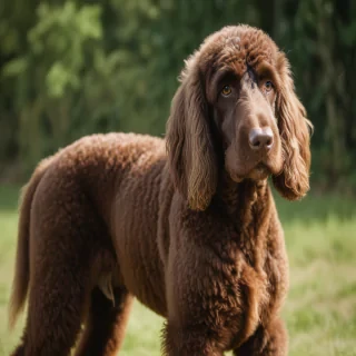 irish water spaniel