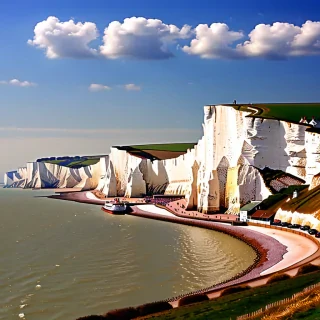 white cliffs of dover