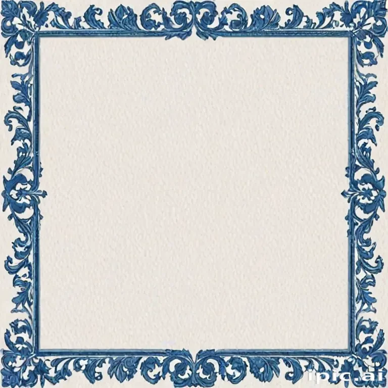 blue border png