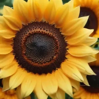 aesthetic sunflower background