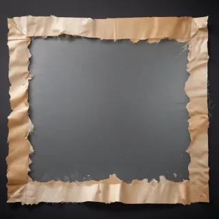 transparent background ripped paper