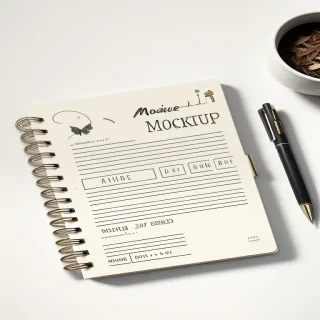 journal mockup