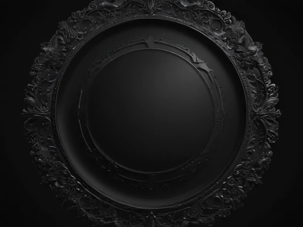 black png background