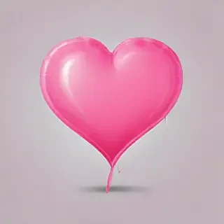 pink heart png