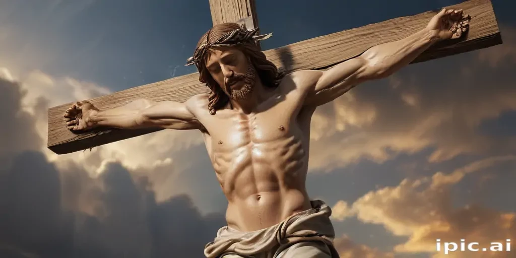 image of jesus on a cross