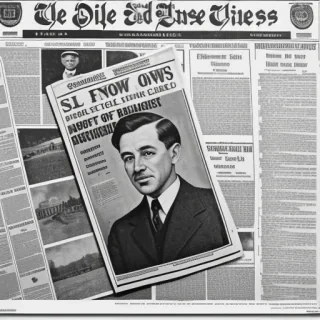 old newspaper background