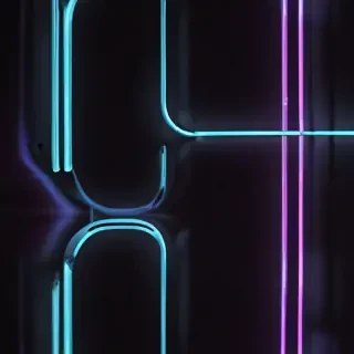 iphone neon wallpaper
