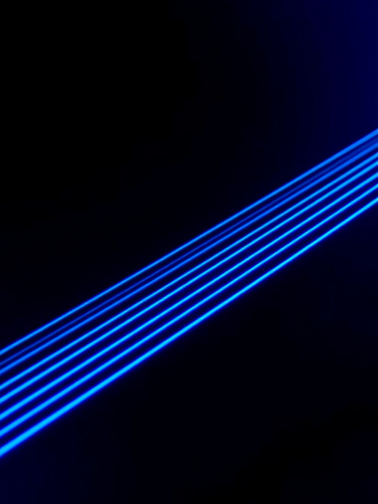 Generate an image of blue lines forming a diagonal pattern on a flat surface, captured with a high-resolution digital camera at f/8 aperture, 1/125 sec shutter speed, ISO 100, in a wide-angle view, using a macro lens for enhanced detail and clarity.