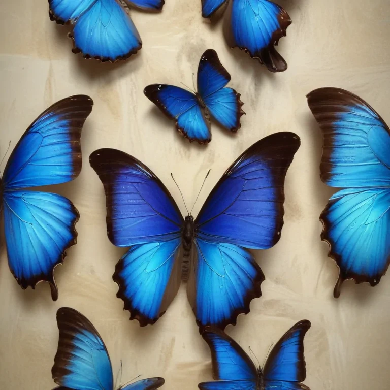 blue morpho butterfly