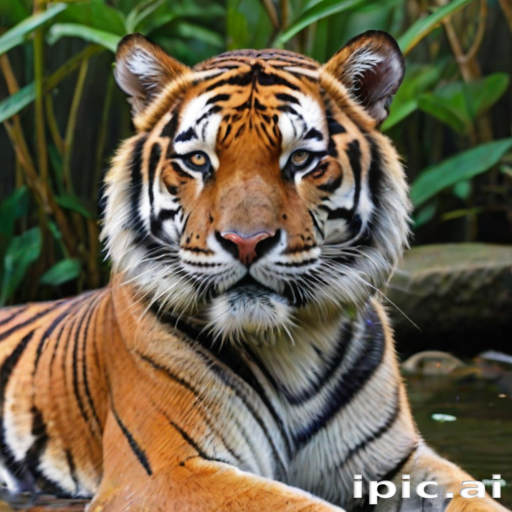 transparent tiger