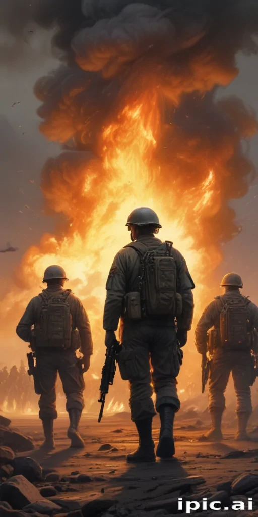 military drawing