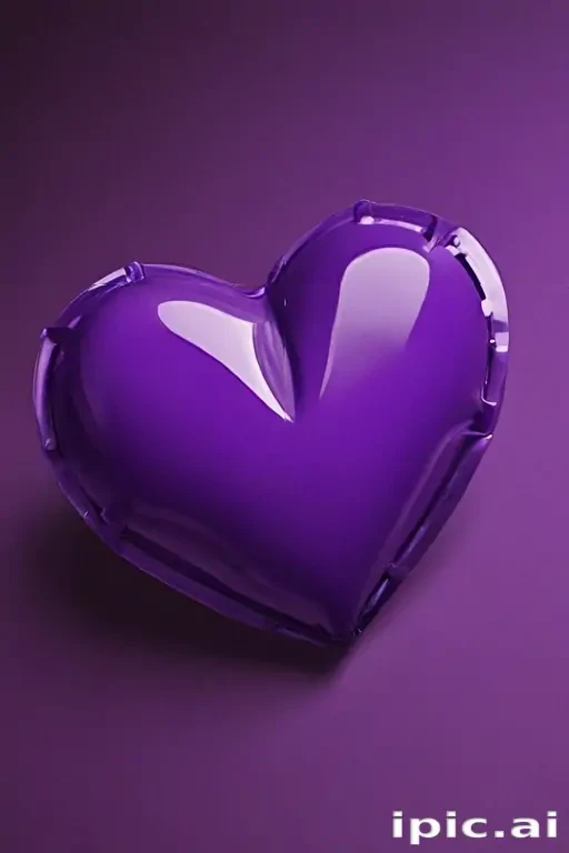 wallpaper purple heart