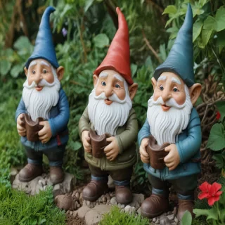 garden gnomes