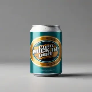 beer can mockup