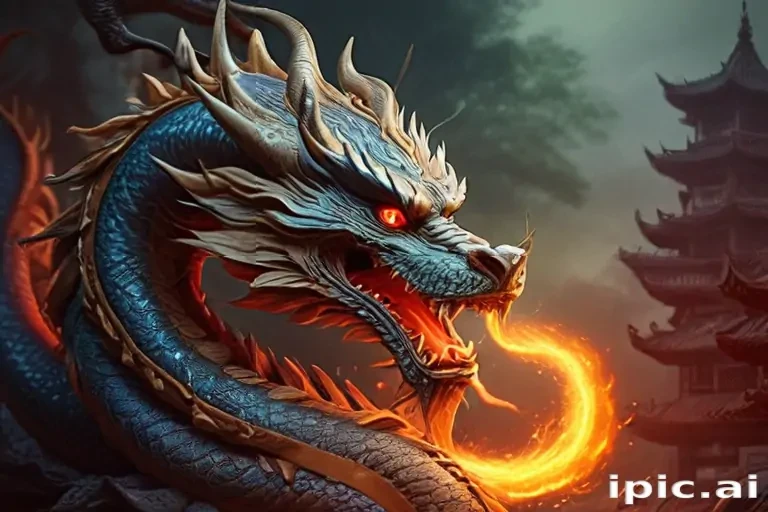 chinese dragon background