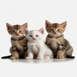 kittens transparent background