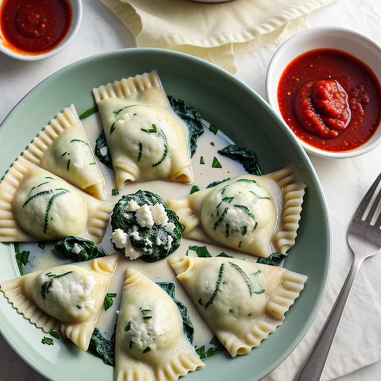 sauce for ricotta spinach ravioli
