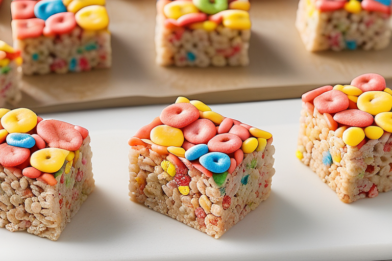 fruity pebbles rice crispy treats