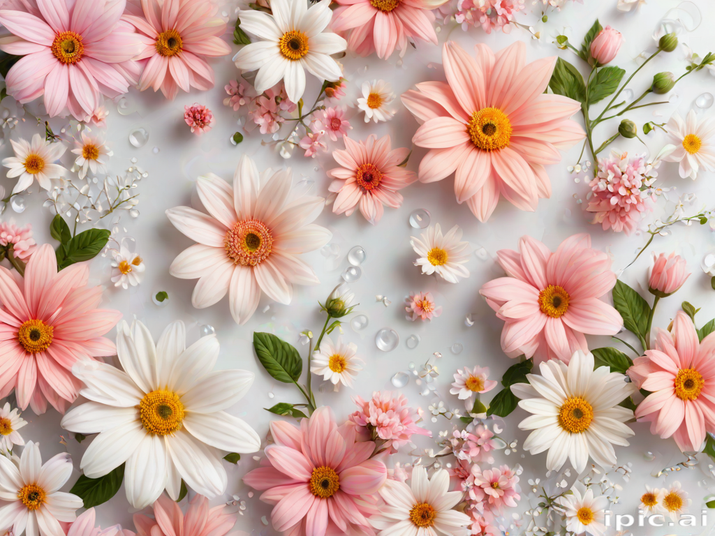 clipart flowers transparent background