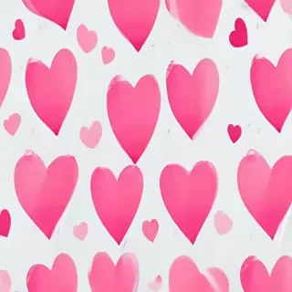 pink hearts png