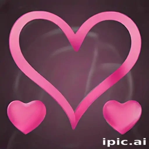 pink heart clipart