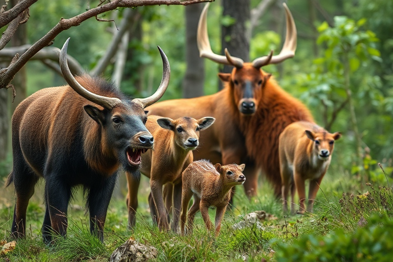 wild animals