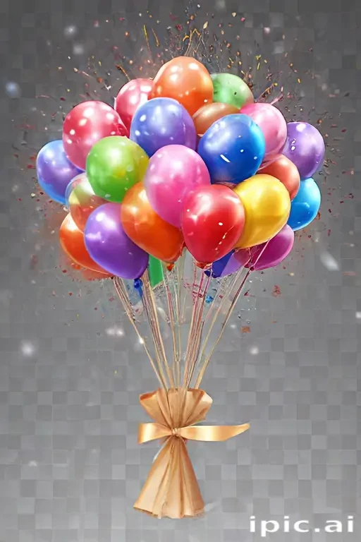 happy birthday transparent background