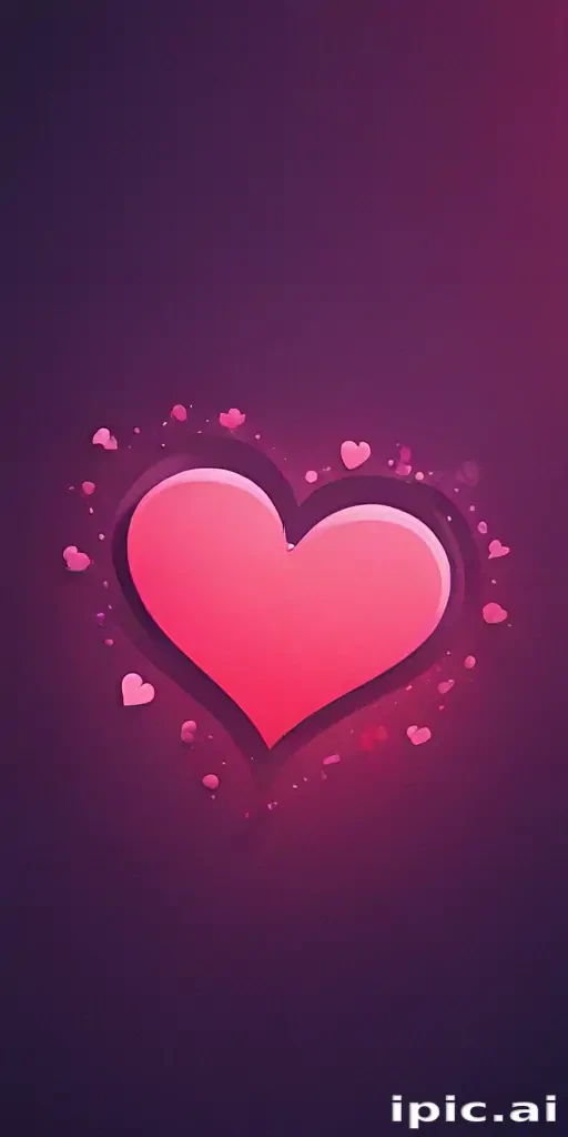 aesthetic heart background