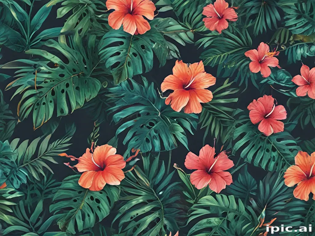 tropical iphone wallpaper