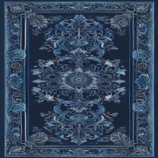 blue border design