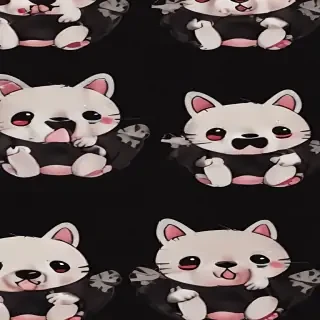 cute black iphone wallpaper