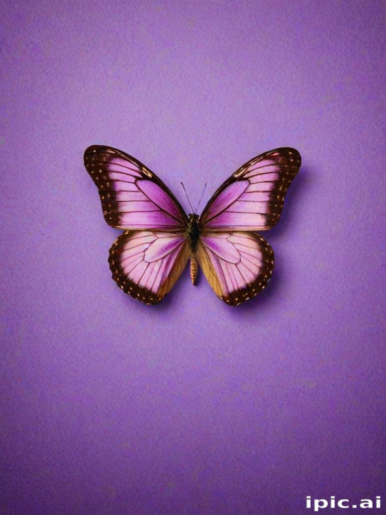 butterfly purple background