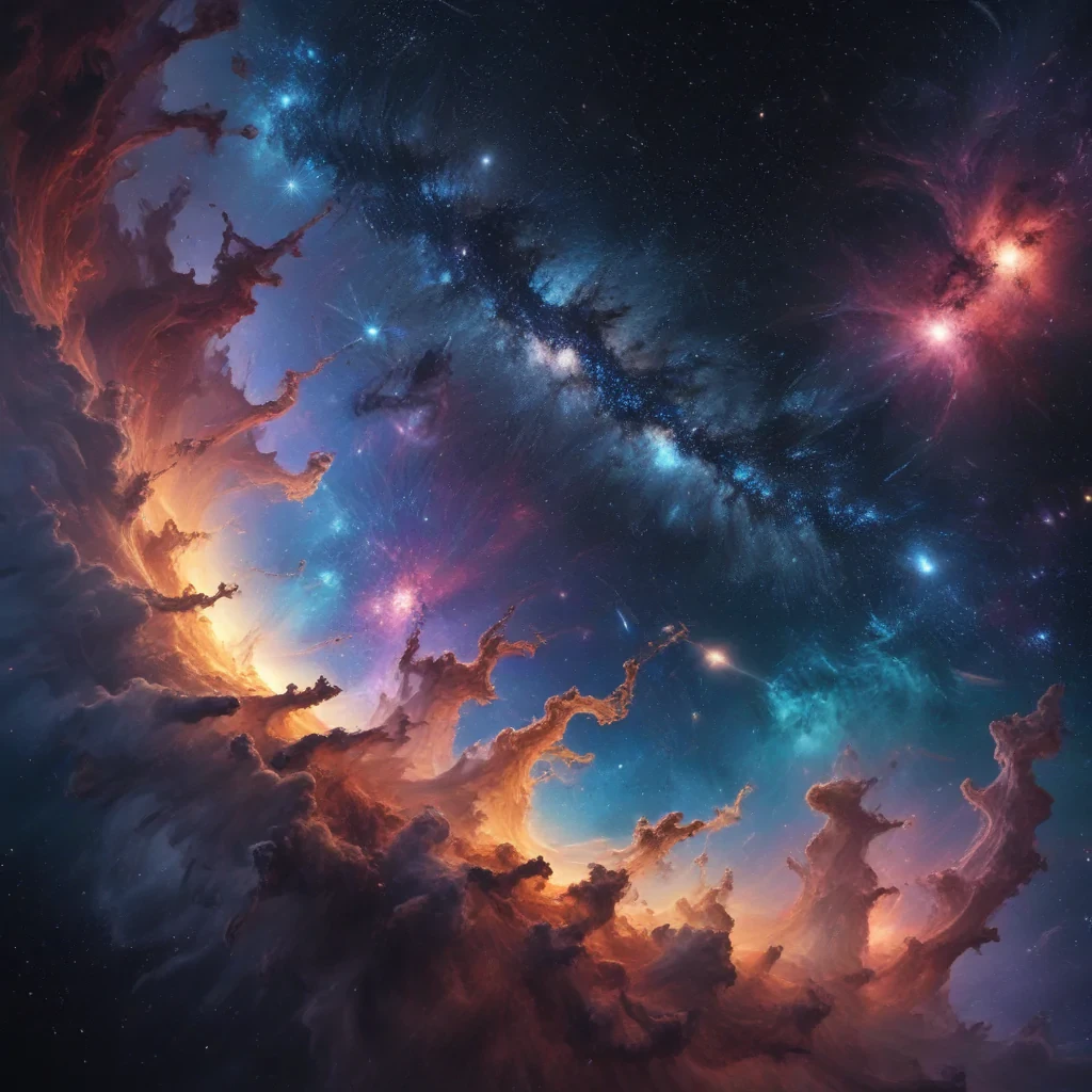 space galaxy background