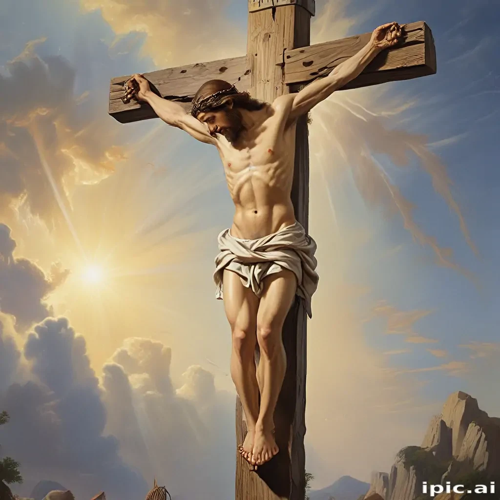 jesus christ on the cross pictures