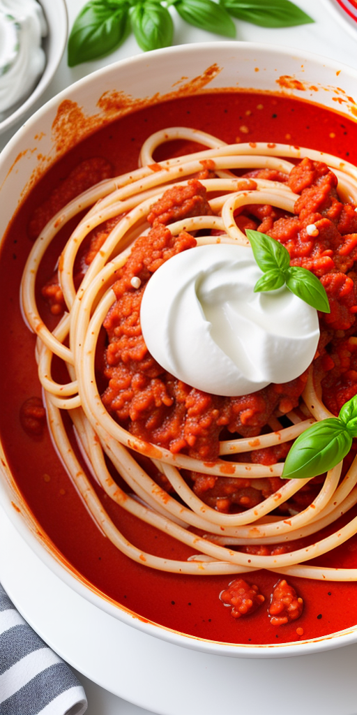 pasta sauce with sour cream