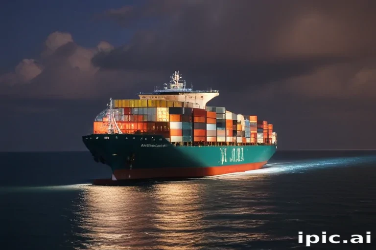 container ship