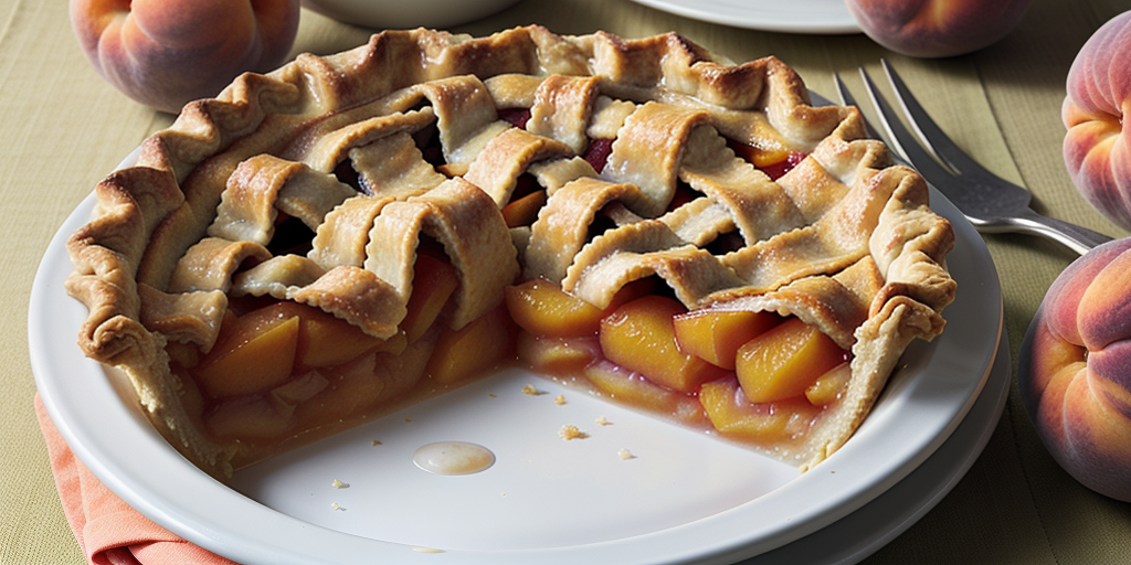 peach pie canned peaches recipe