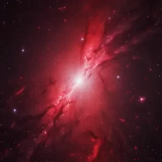galaxy red wallpaper