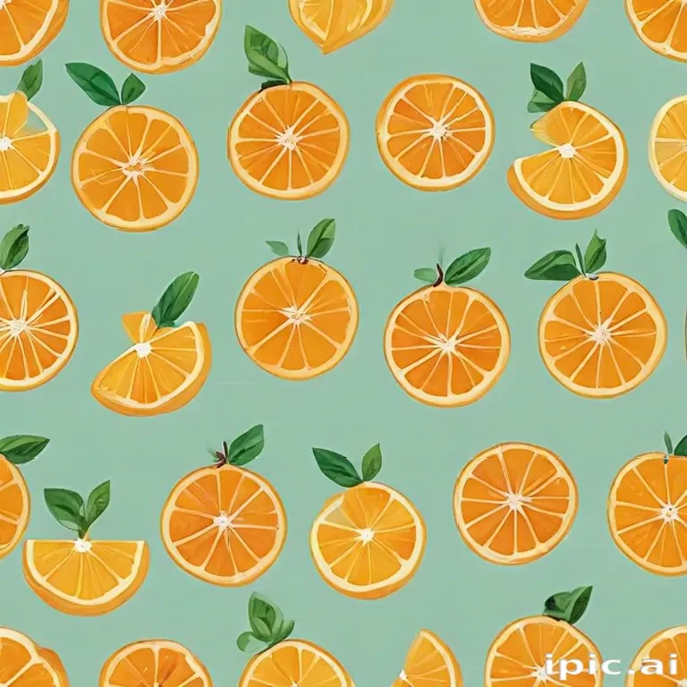 cute orange background