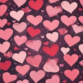 background hearts