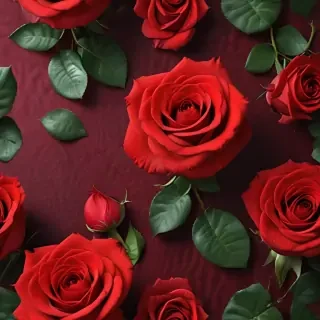 red rose background