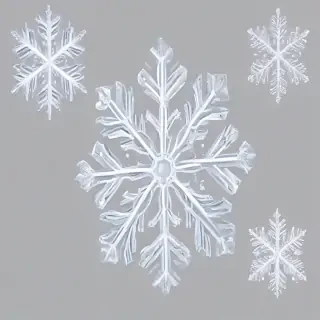 snowflake clipart with transparent background