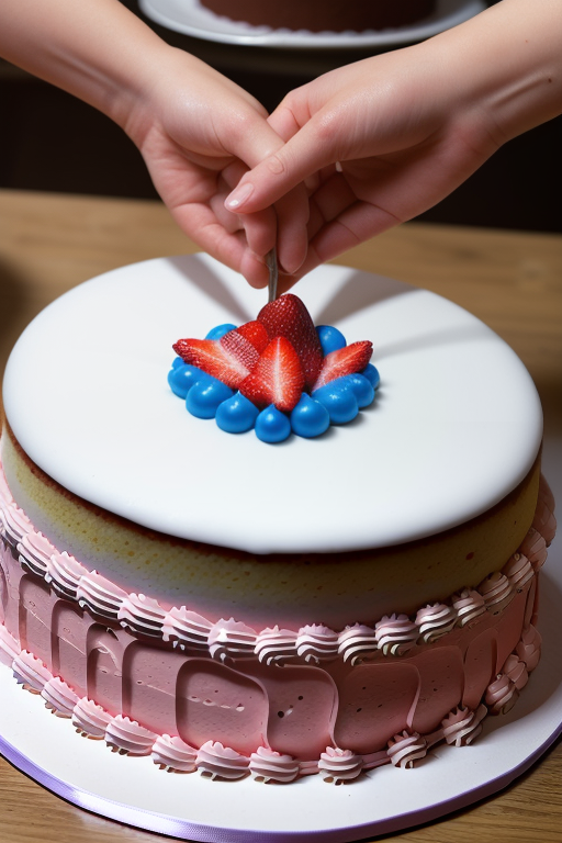 how many people does a 8 inch cake feed