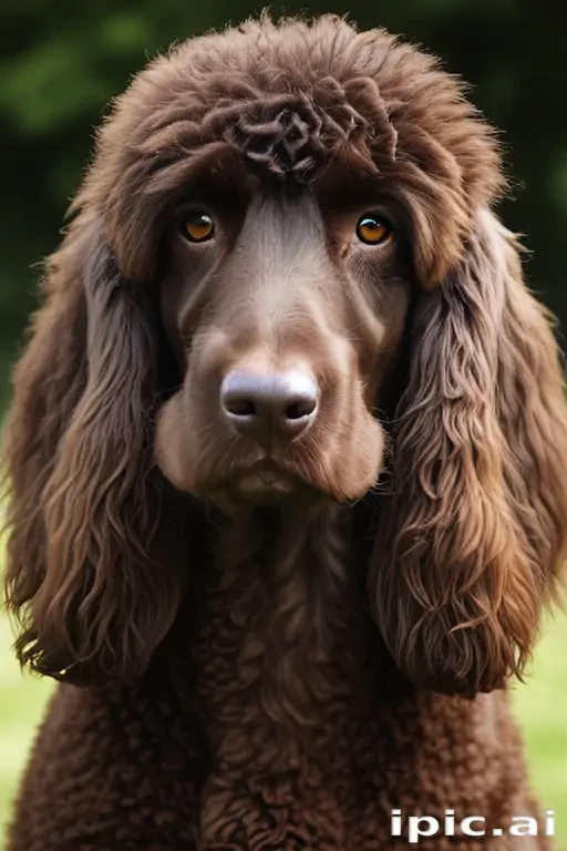 irish water spaniel