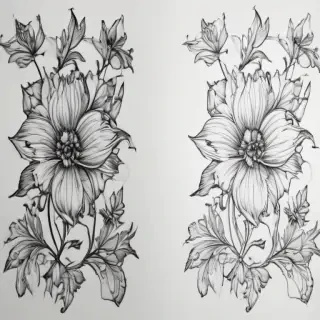 flower outline png
