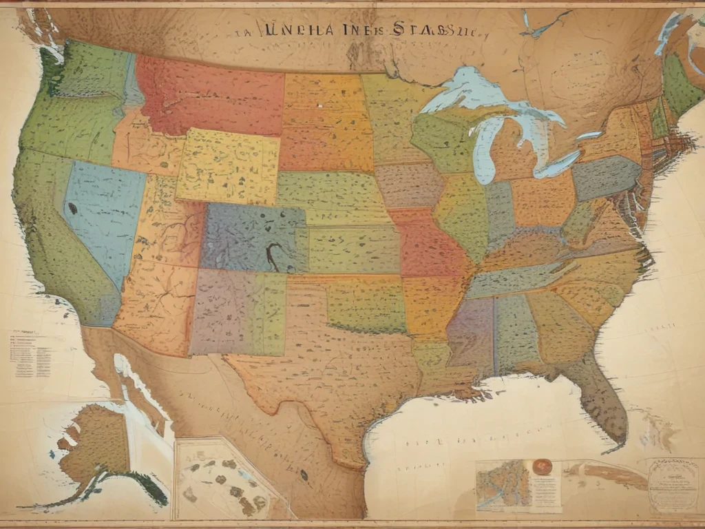 show me a map of the united states