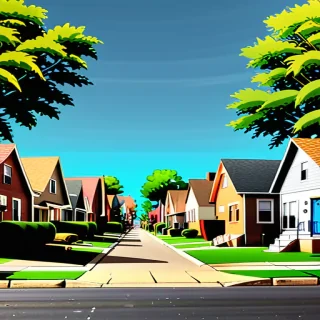 neighborhood background