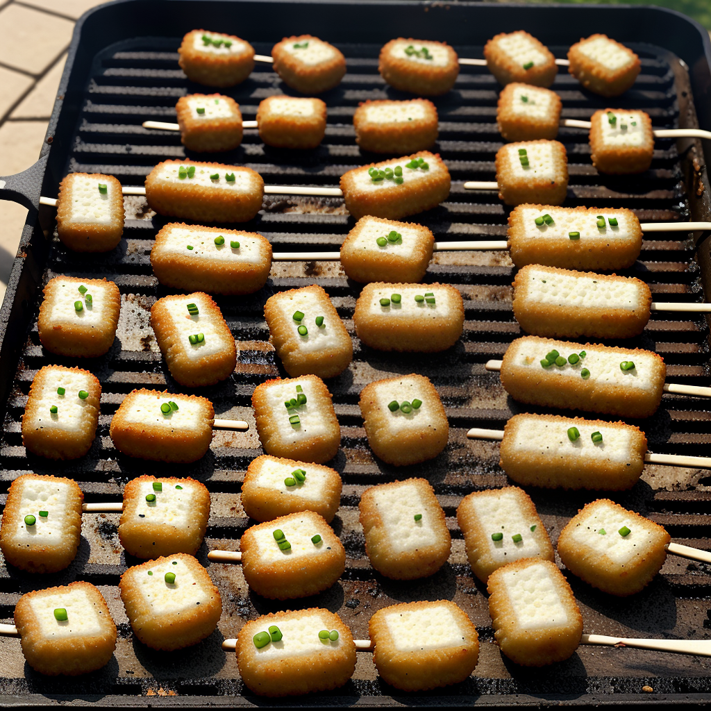 tater tots on the grill