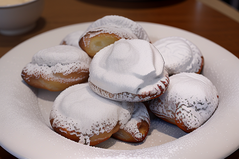 beignets from princess and the frog